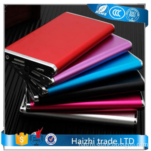 external charger 6000mah battery power bank